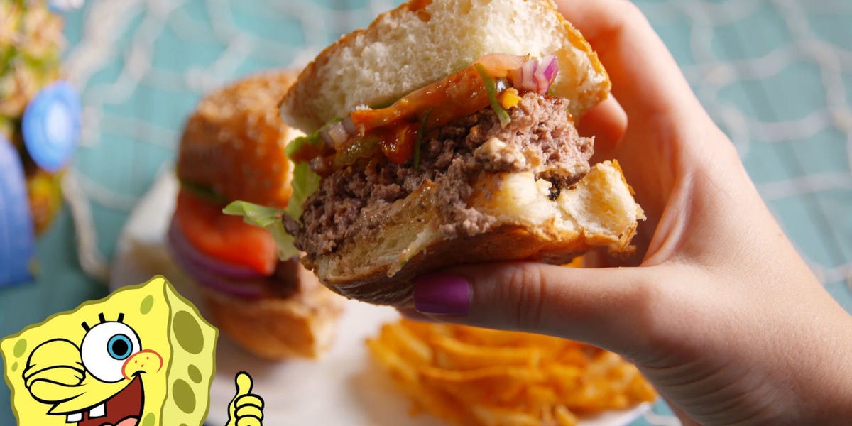 How to Make a Spongebob-Inspired Krabby Patty - What's in a Krabby