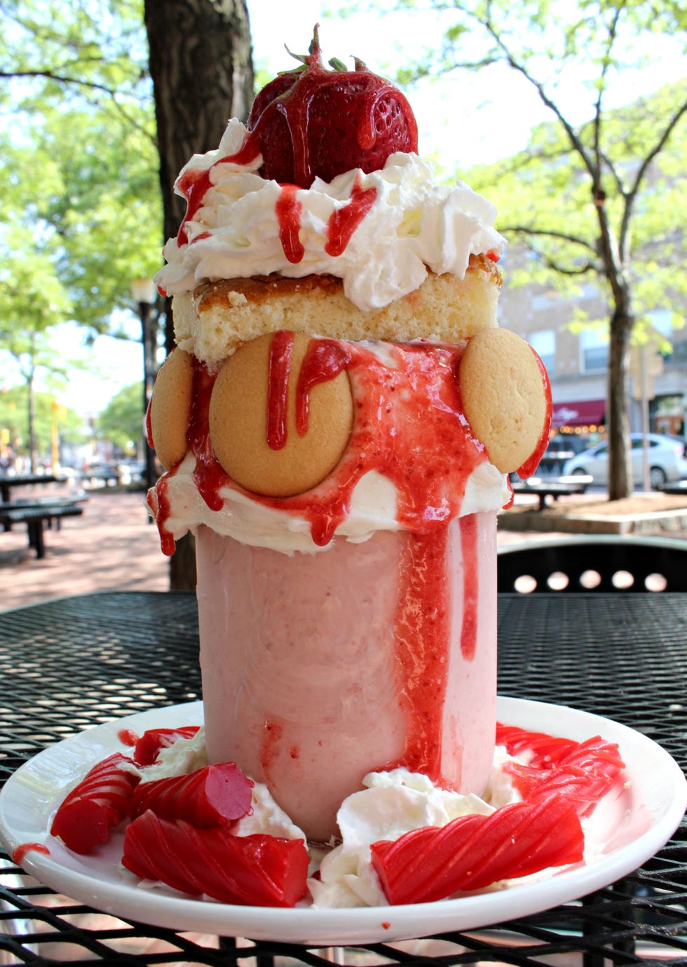 Massachusetts - Strawberry Shortcake Frappe