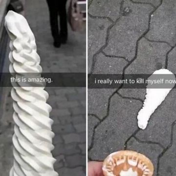 ice cream fail