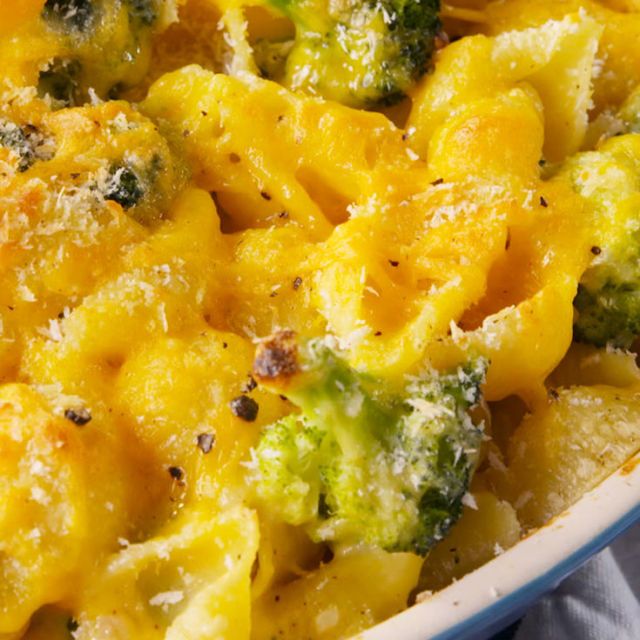 Baked broccoli mac on sale and cheese