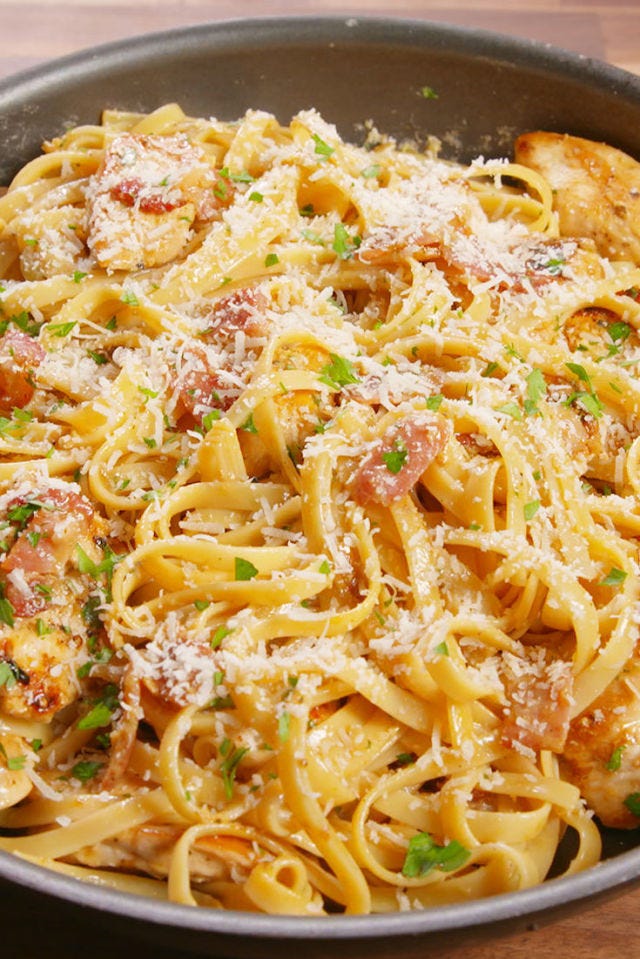 30+ Easy Chicken Pasta Recipes - Light Pasta Dishes with Chicken and