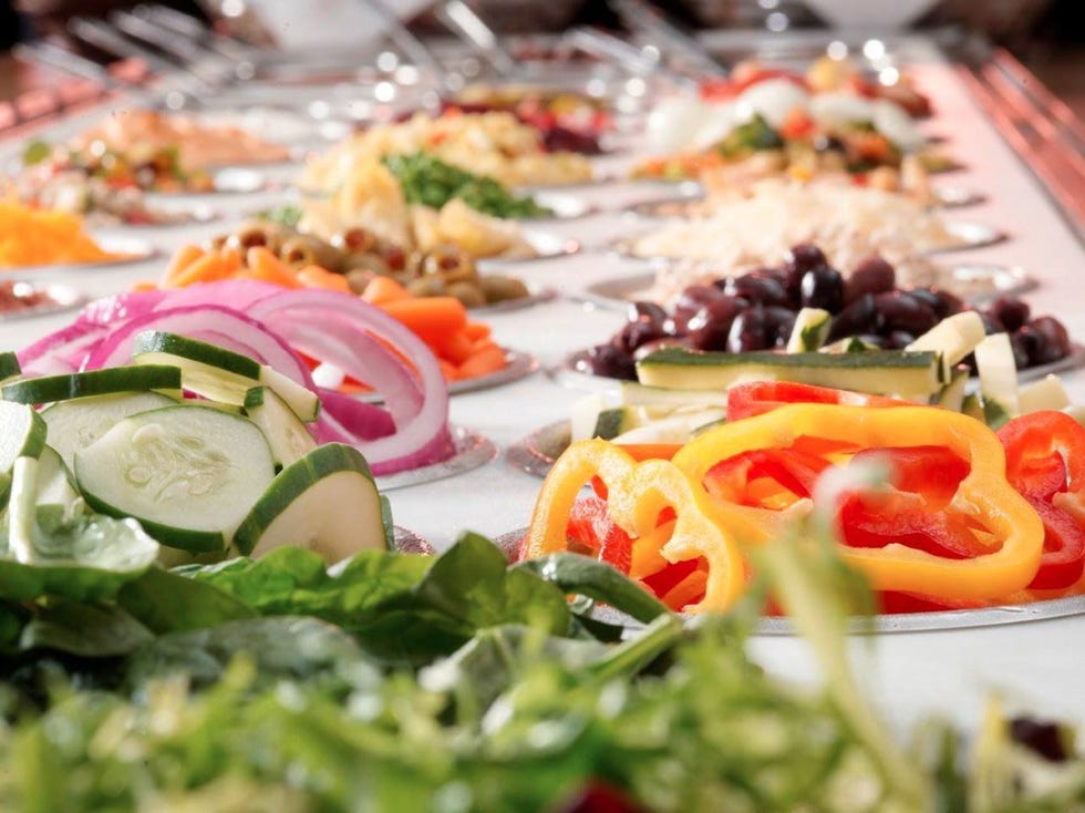 Jason's Deli salad bar