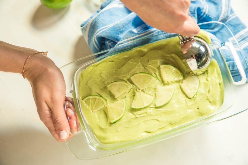 Tropical Avocado Ice Cream
