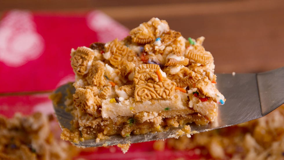 Funfetti Dump Cake Slice Funfetti Dump Cake Slice