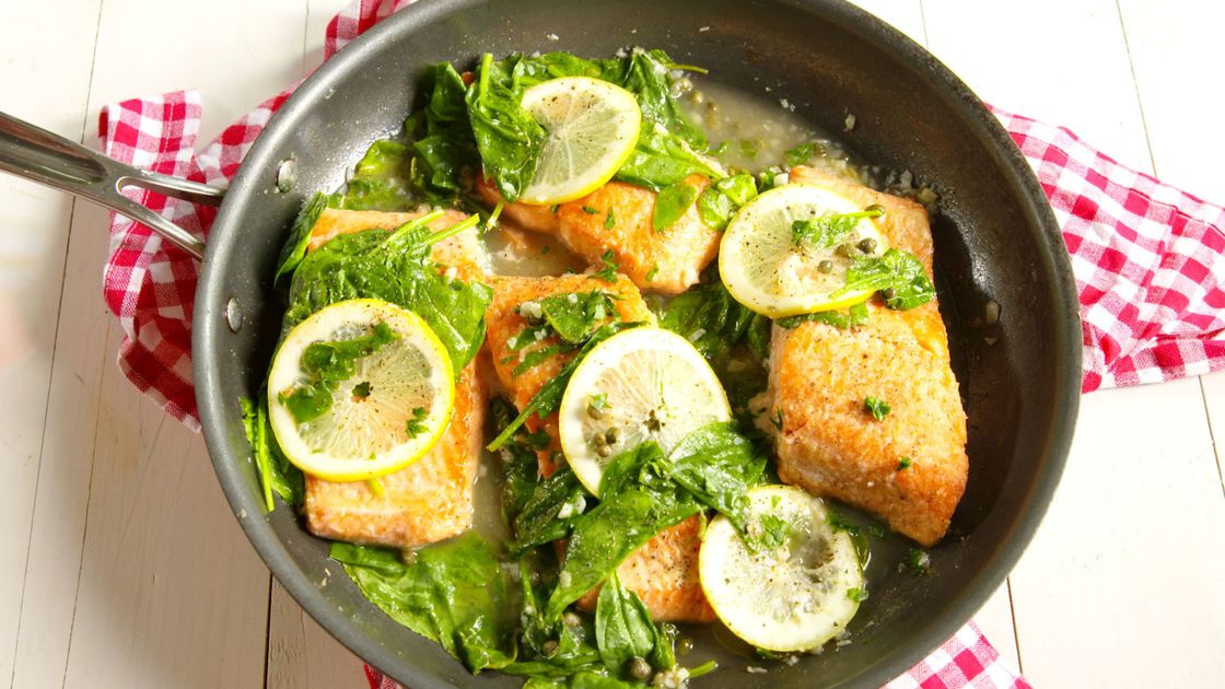 Best Salmon Piccata Recipe How To Make Garlic Lemon Salmon