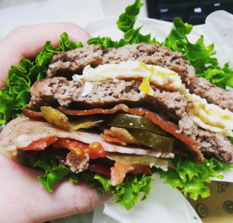 Food, Cuisine, Ingredient, Finger food, Dish, Leaf vegetable, Meat, Recipe, Breakfast, Sandwich, 