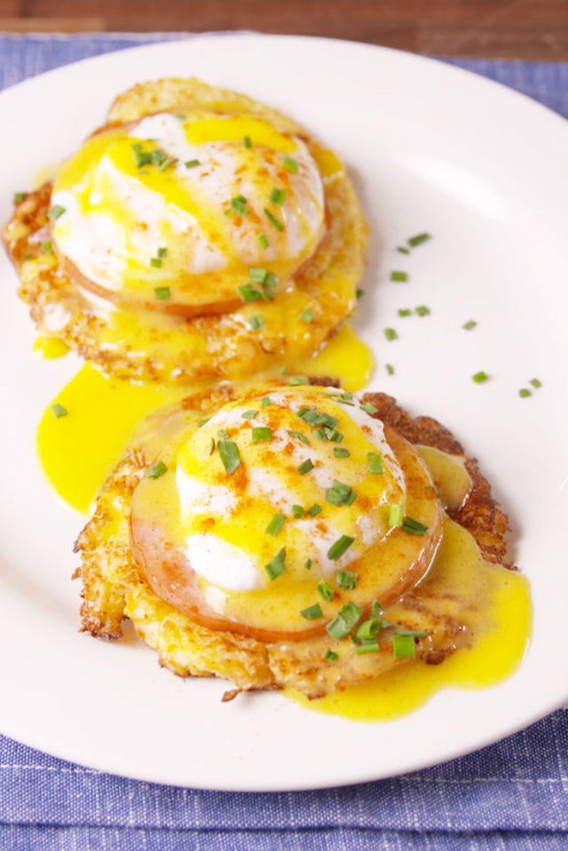 Cauliflower Benedict Vertical