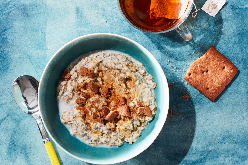 pumpkin cheesecake overnight oats