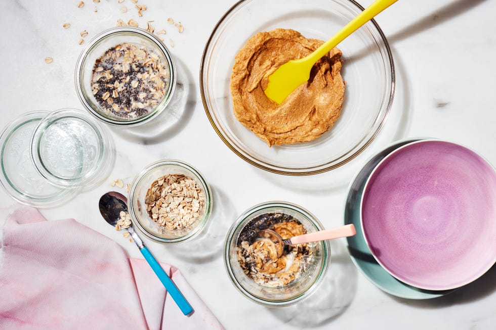 pumpkin cheesecake overnight oats