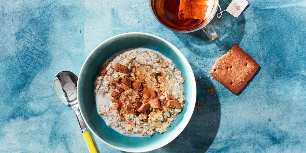 pumpkin cheesecake overnight oats