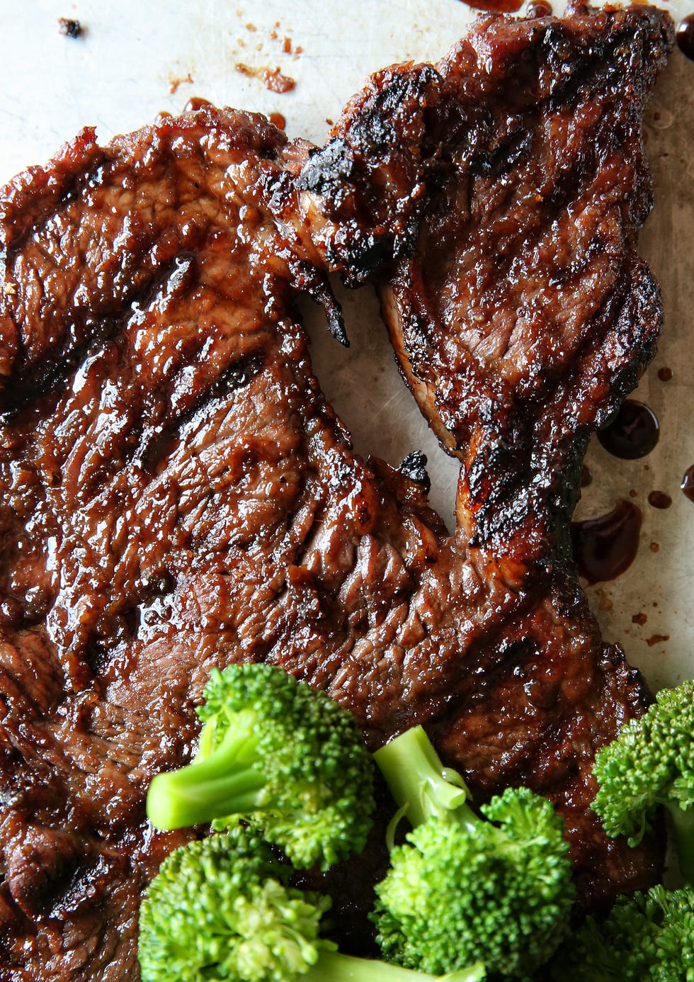 mongolian glazed steak with broccoli recipe