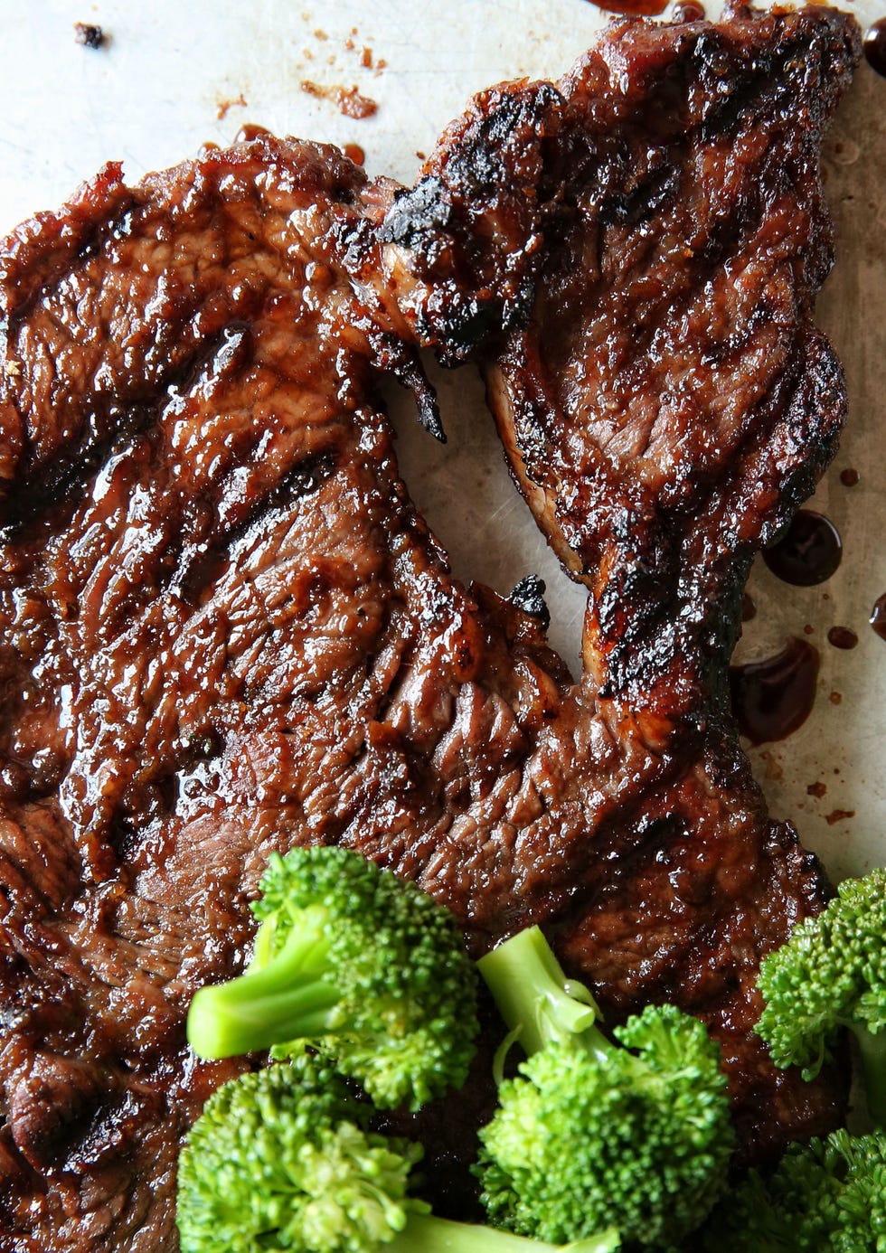 mongolian glazed steak with broccoli recipe