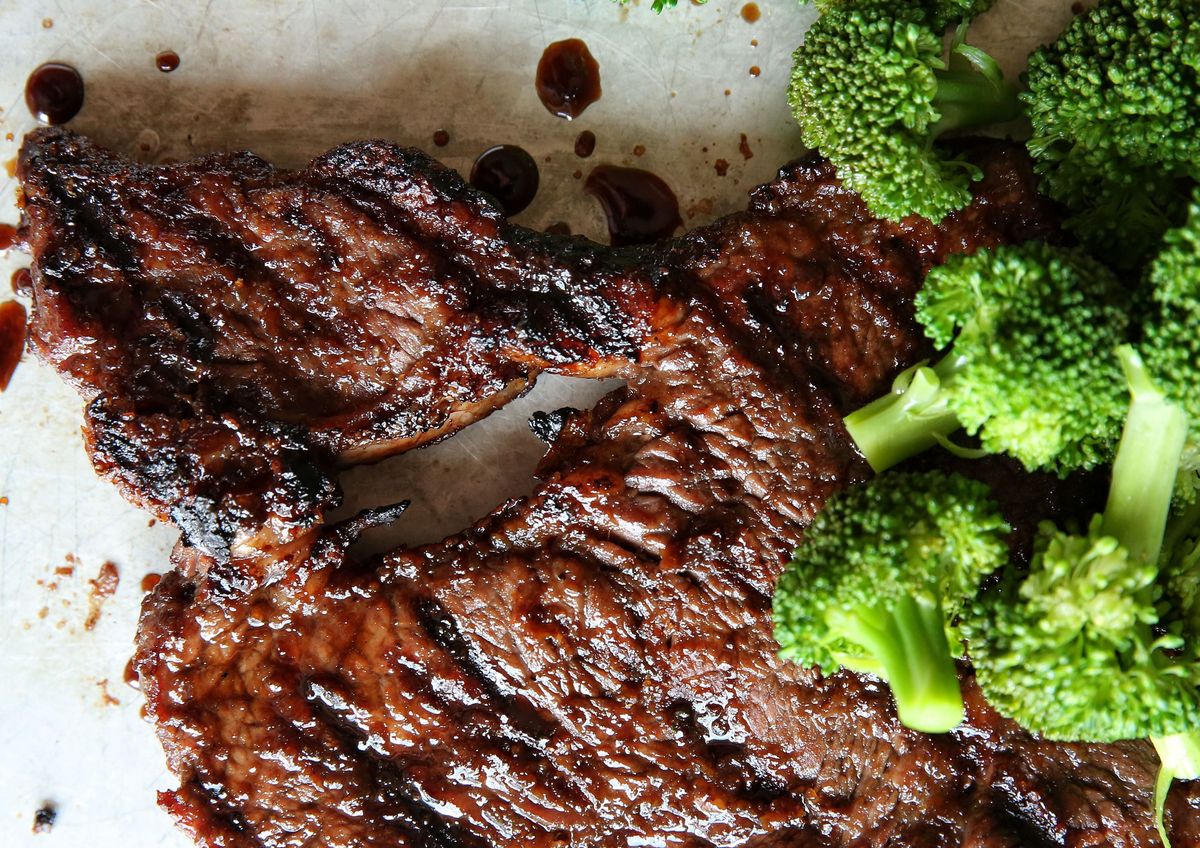 Mongolian Glazed Steak with Broccoli Recipe