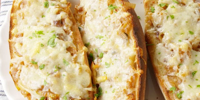 French Onion Cheesy Bread