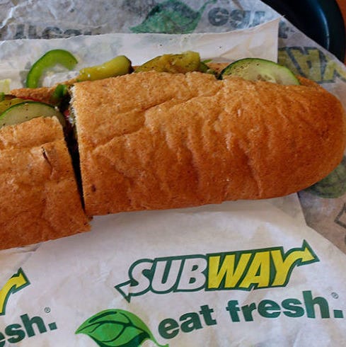 If Subway's sandwiches have the same ingredients as the ones I