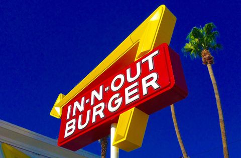 Image result for in n out burger signs
