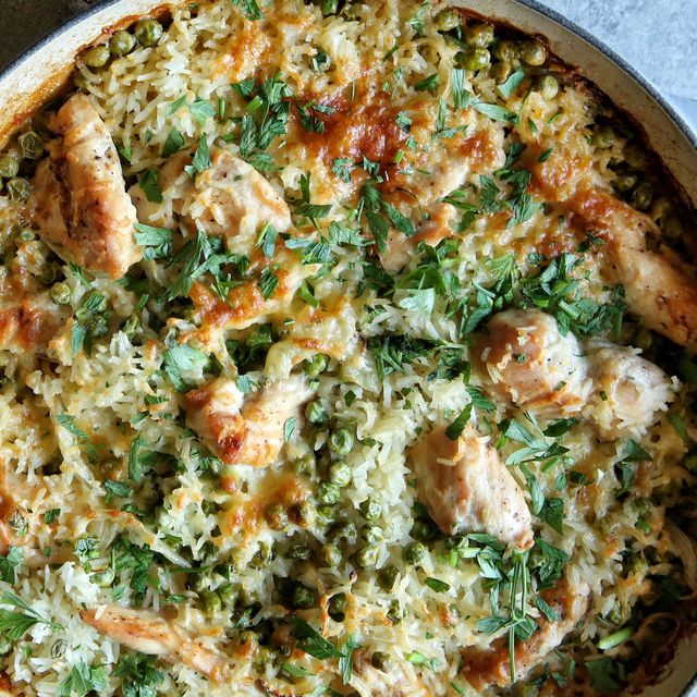 Cheesy Baked Chicken and Rice Recipe