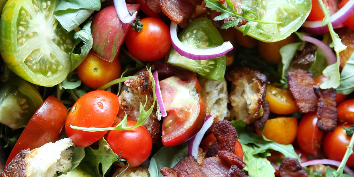 Skillet BLT Panzanella