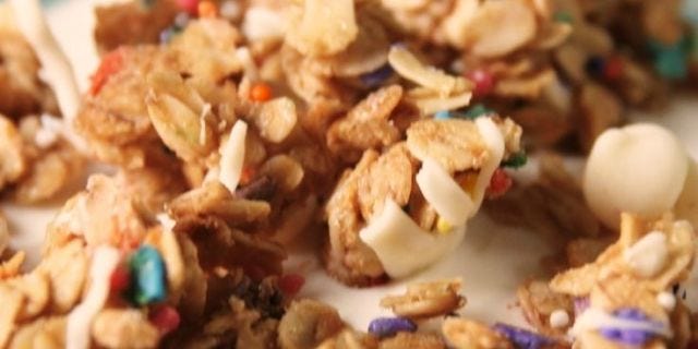 Birthday Cake Granola
