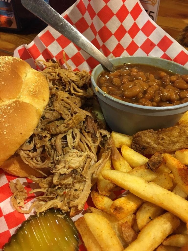 Dish, Food, Cuisine, Junk food, Ingredient, Italian beef, Pulled pork, Produce, French fries, Fast food, 