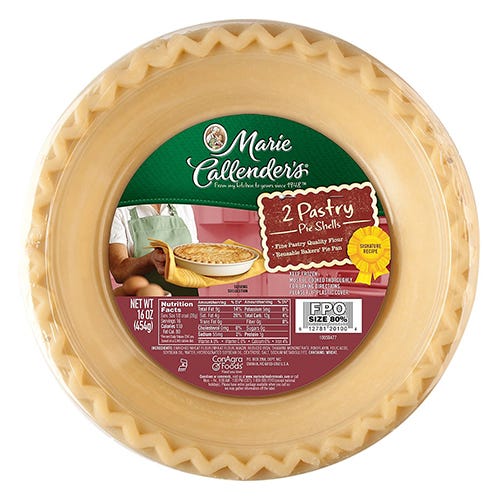 Marie Callender's Pastry Pie Shells