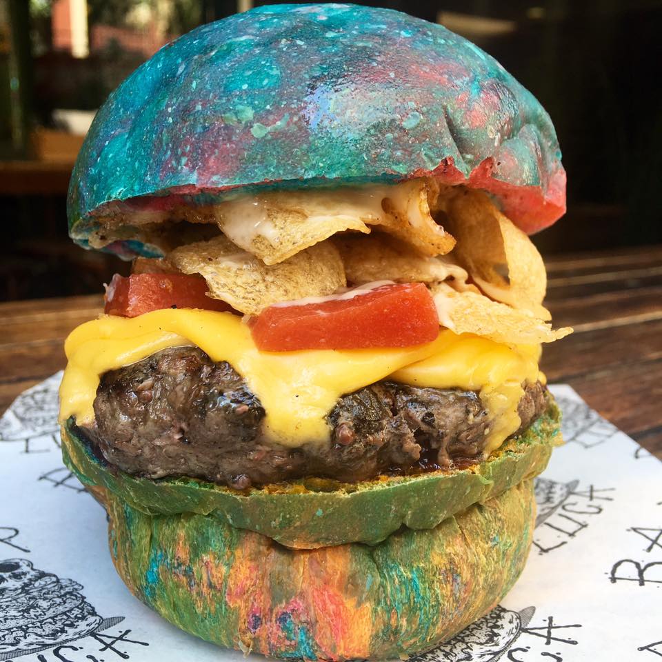 Willy Wonka-inspired burger