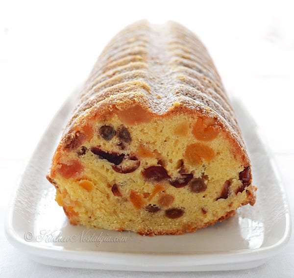 Food, Dish, Cuisine, Ingredient, Dessert, Fruit cake, Stollen, Baked goods, Roulade, Produce, 