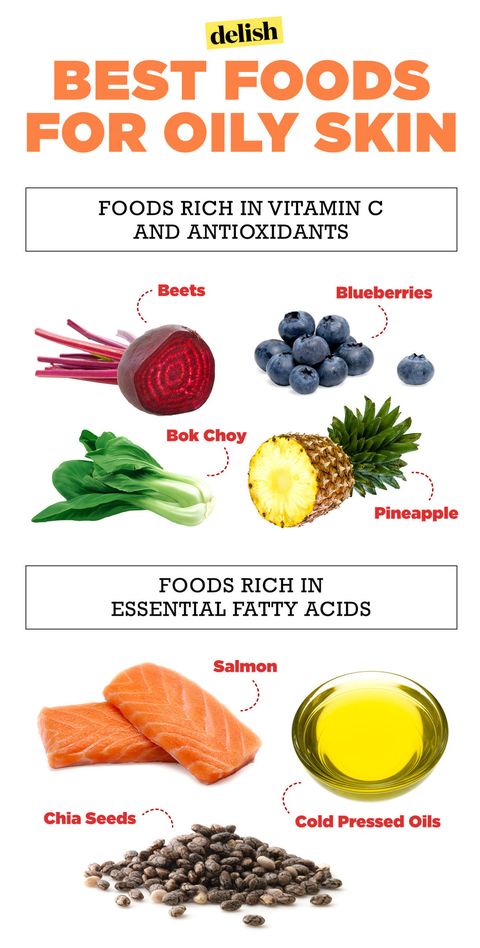Foods That Prevent Oily Skin - What To Eat If You Have Oily Skin