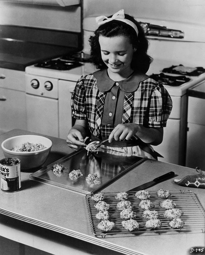 baking cookies