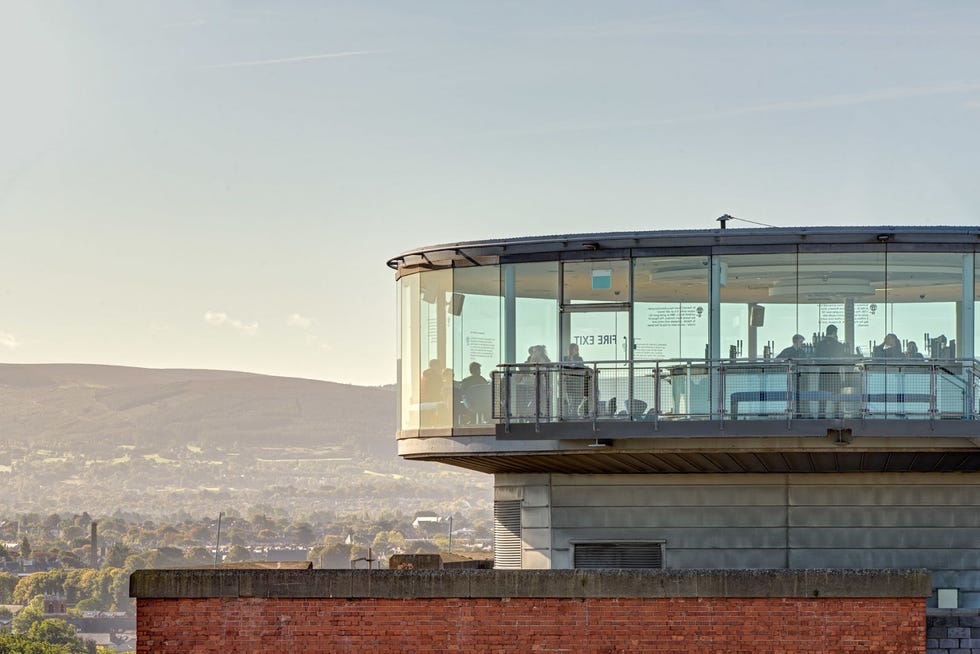 Real estate, Brick, Balcony, Brickwork, Transparent material, Urban design, Daylighting, Dome, 