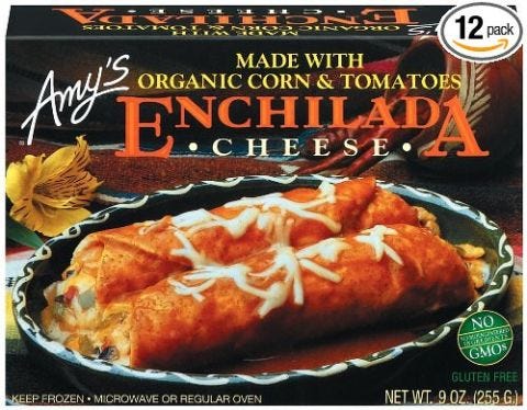 Amy's Cheese Enchiladas Amy's Cheese Enchiladas