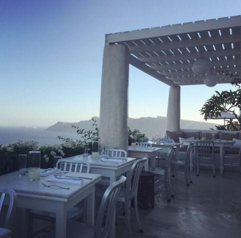Table, Furniture, Outdoor table, Restaurant, Chair, Shade, Outdoor furniture, Kitchen & dining room table, Outdoor structure, Resort, 