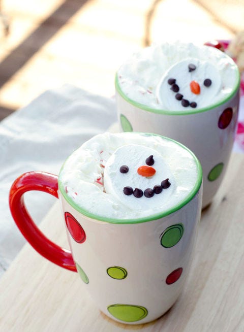 Cup, Mug, Cup, Food, Drinkware, Tableware, Snowman, Teacup, Cream, Ceramic, 