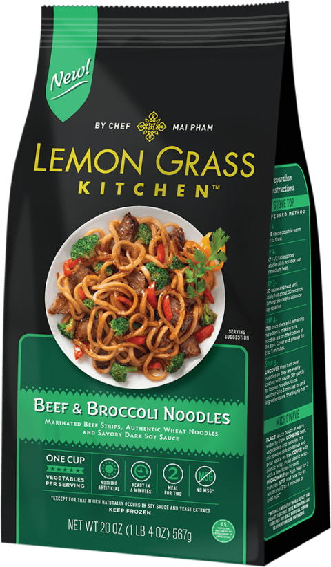 Lemon Grass Beef & Broccoli