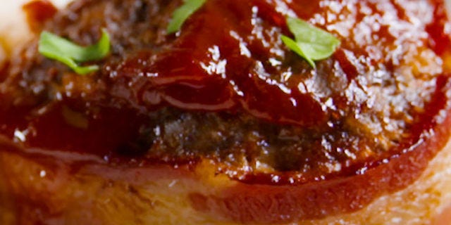 Bacon Mini Meatloaves