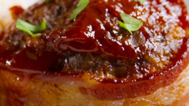 preview for Mini Bacon Meatloaf