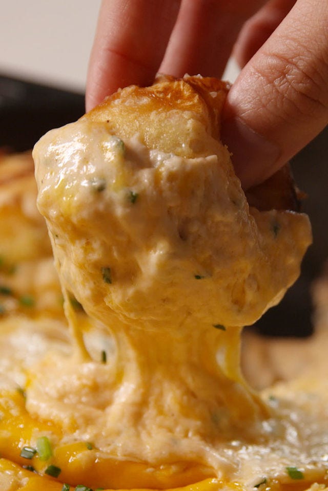 Pretzel Beer Cheese Dip Beauty Vertical