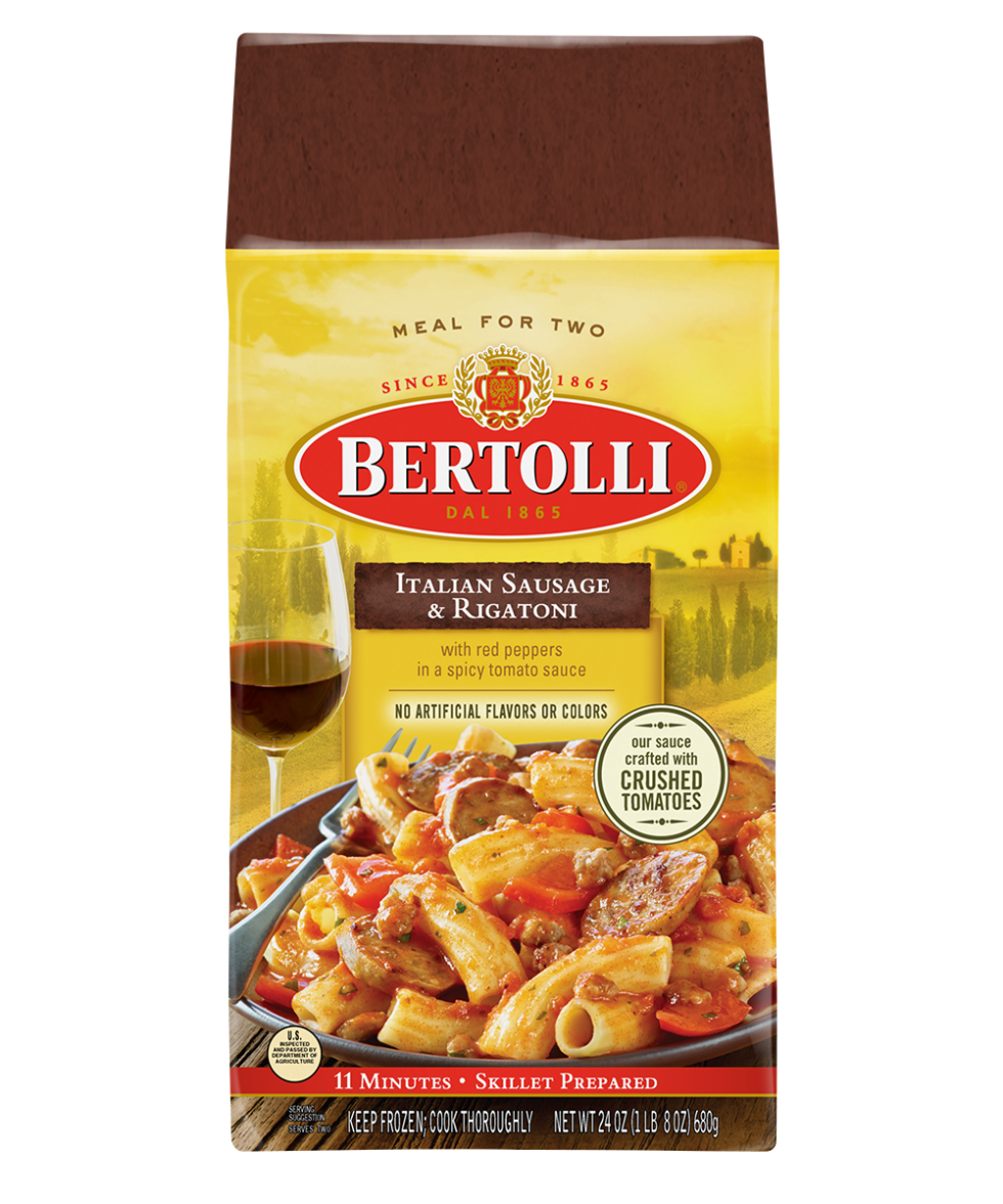 Bertolli: Italian Sausage Rigatoni Bertolli: Italian Sausage Rigatoni