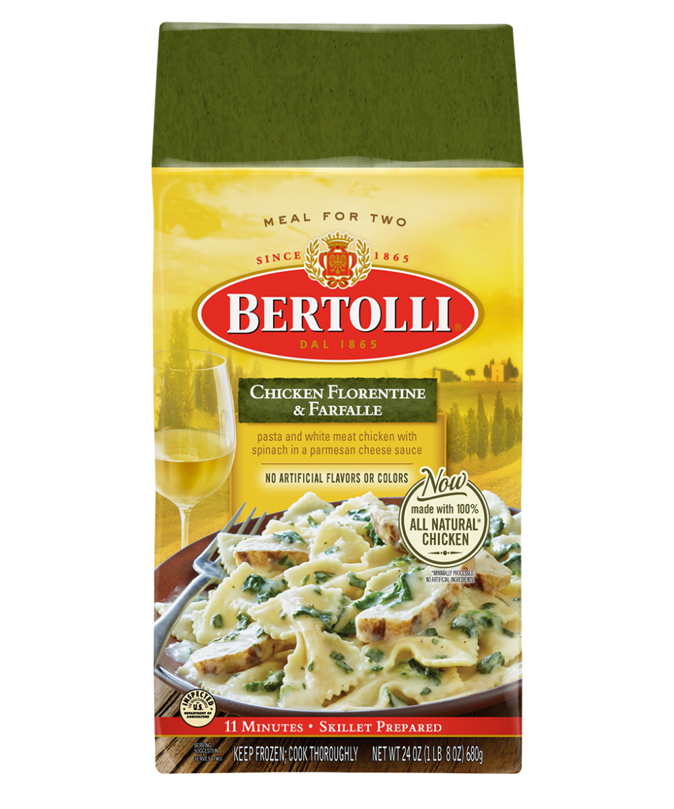 Bertolli: Chicken Florentine & Farfalle Bertolli: Chicken Florentine & Farfalle