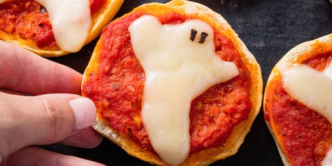 ghost pizza bagels