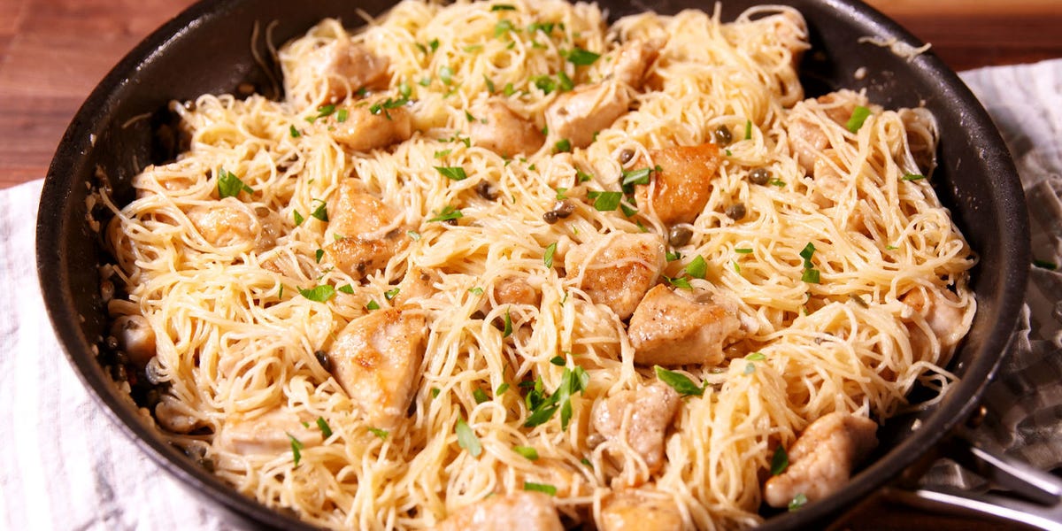 30+ Easy Chicken Pasta Recipes - Light Pasta Dishes with Chicken and