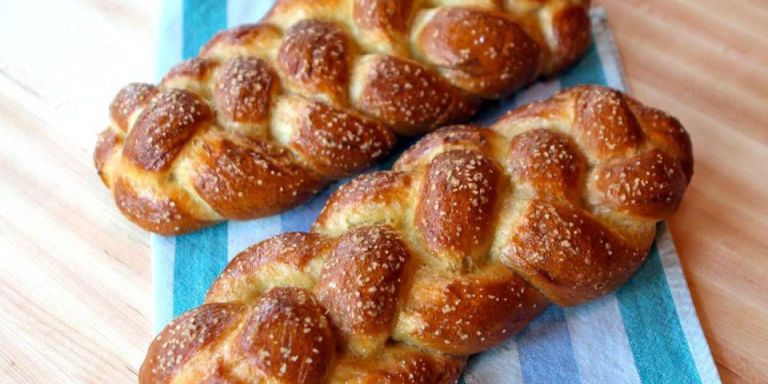 Pretzel Challah Recipe - Delish.com