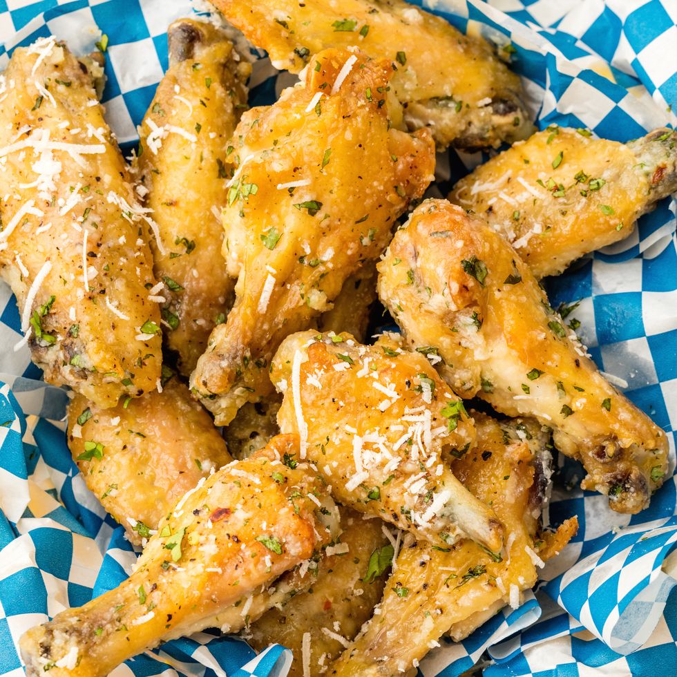 garlic parmesan wings