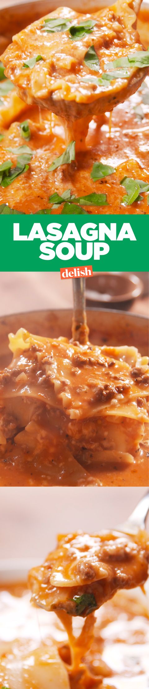 Lasagna Soup Pinterest