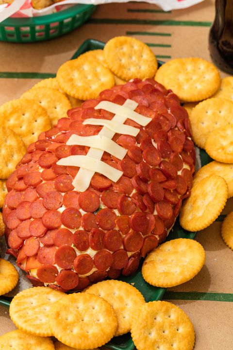 Pepperoni Football,Super Bowl Sunday's Pepperoni Football-Yum!, football, food,follow News Without Politics, unbiased, recipes, menu, no politics