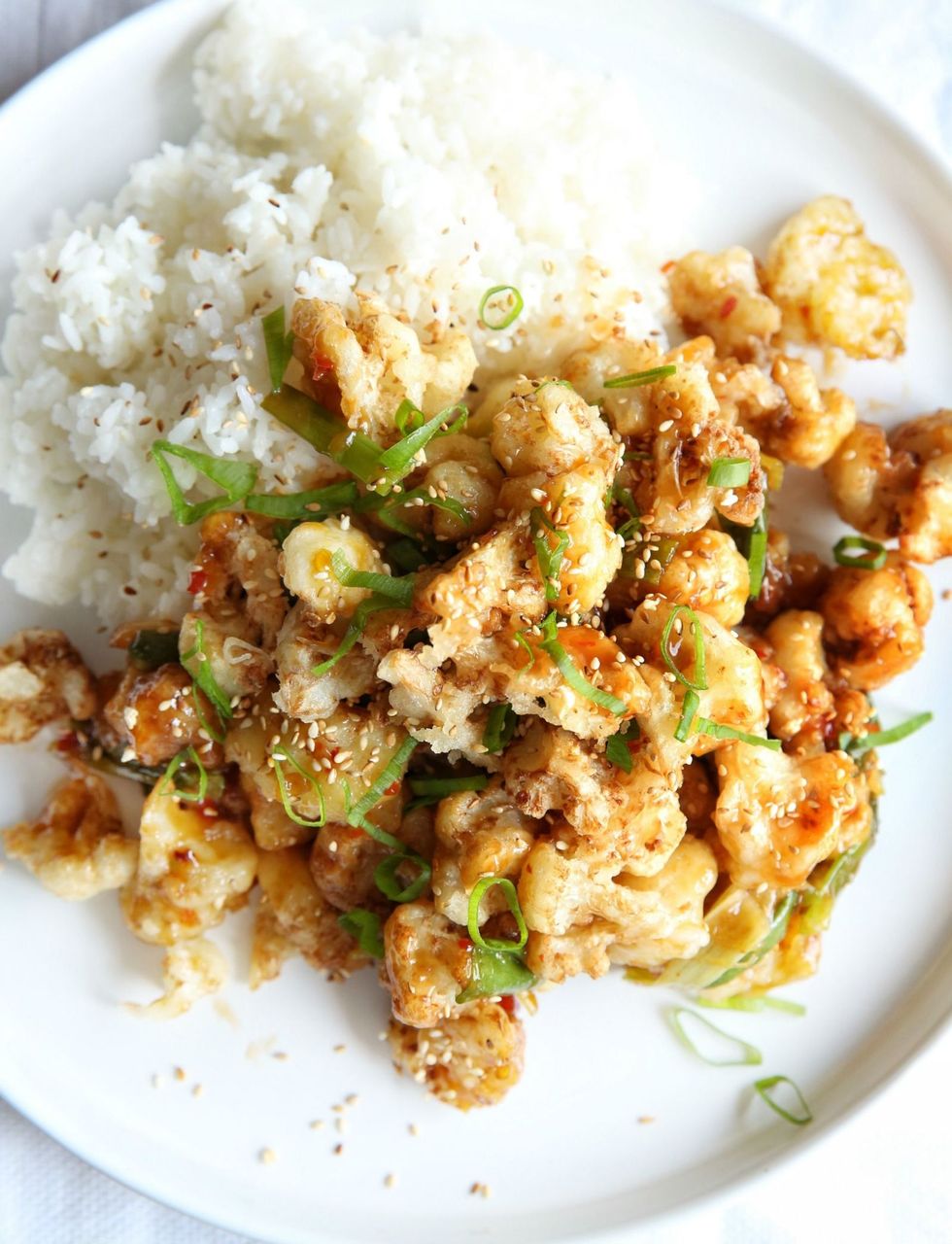 Best General Tso's Cauliflower With Rice Recipe - How To Make General ...