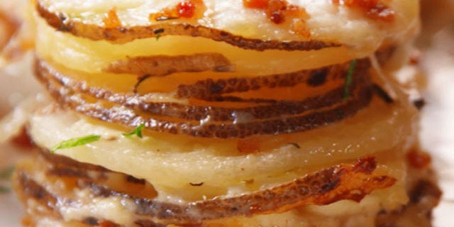 Potato Gratin Stacks