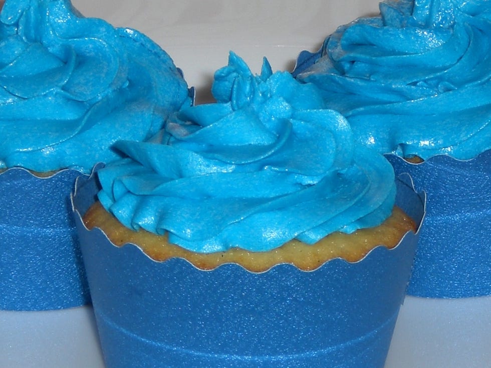 Blue, Food, Dessert, Electric blue, Teal, Ingredient, Aqua, Cake decorating supply, Azure, Turquoise, 