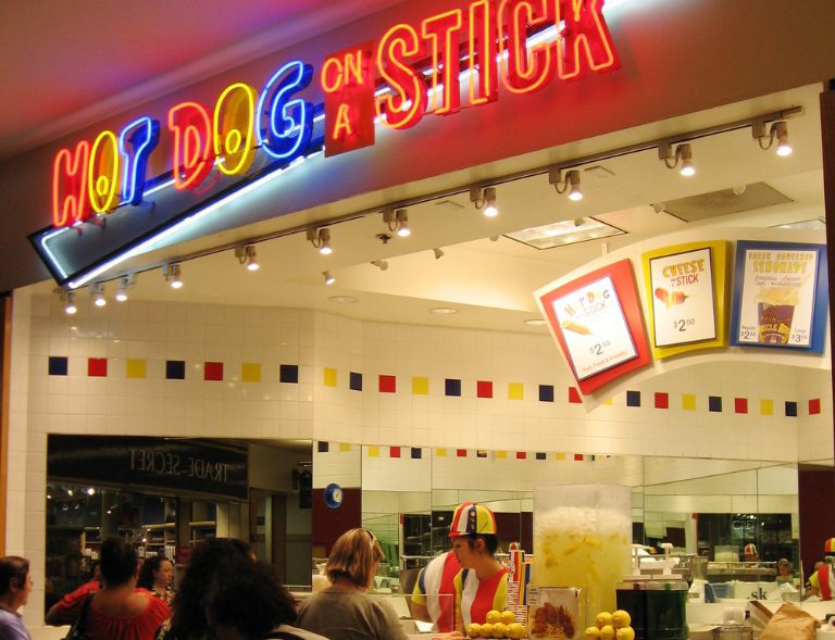 Hot Dog on a Stick