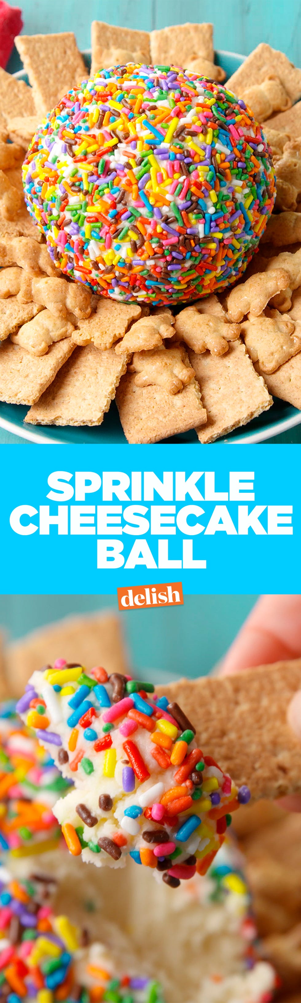 Sprinkle Cheesecake Ball Pin